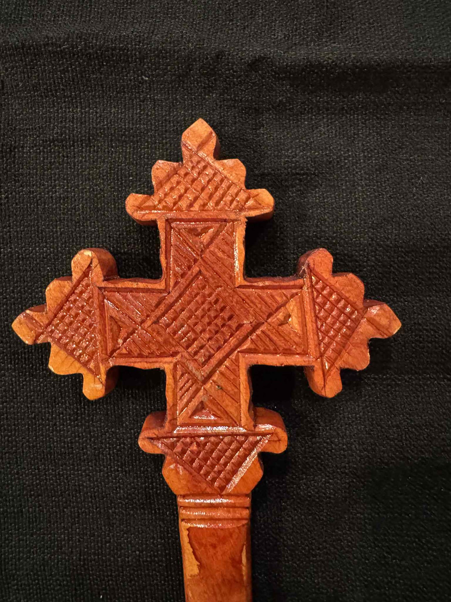 Wood Wall Cross - Wall Hanging Cross Decor Hand Made in Ethiopia, ( LOT OF 4x) Gift set Ethiopian Coptic Ortodox